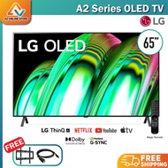 [NEW 2022] LG 65 Inch A2 Series OLED 4K Smart UHD OLED TV (2022) 65" OLED65A2PSA  dolby Atmos &amp; dolby Vision IQ OLED65A2 (FREE Wall Bracket + HDMI Cable)