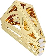 ORFOFE 4pcs Metal Furniture Feet: Triangle Furniture Feet 5.89inch Height - Table Leg Riser for Sofa