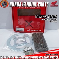 TMX125 ALPHA CHAIN & SPROCKET KIT CS KIT 428-44-15 106L (HPI)