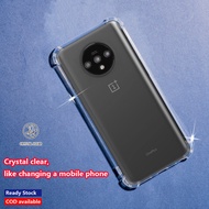 OnePlus 7T HD1901 HD1903 HD1900 HD1907 HD1905 Crystal Clear Jelly Case Air-Guard Corner Soft TPU Fle