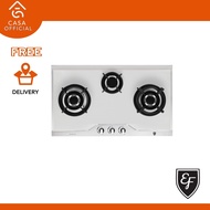 EF 78CM 3 Burners Stainless Steel GAS HOB - EFH 3763 TN VSB