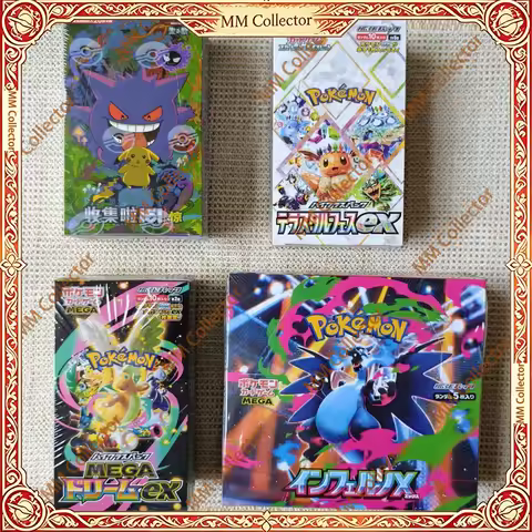 Original Pokemon PTCG Cards 151 Collection Vol.3 M2 SV8a Japanese Chinese Booster Pack Scarlet & Vio