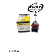‎Add a caption... HALOGEN LAMP BULB H11 24V 70W FLOSSER GERMANY