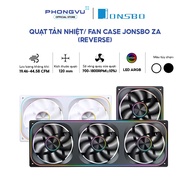 Jonsbo ZA-120 / ZA-240 / ZA-360 Radiator Fan (BR/WR) - ARGB - PWM Speed Control -