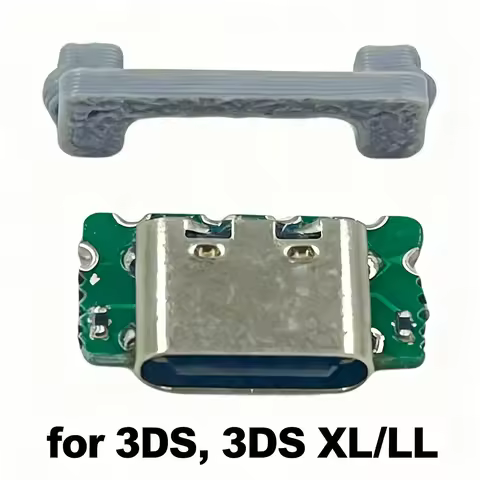 USB-C Charging Port Mod Kit for for 3DS, 3DS XL/LL, NEW 3DS, and NEW 3DS XL/LL, PCB Charging Module 
