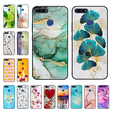 Honor 7c Case For Huawei Honor 7C Case Silicone Soft Cover For Honor 7A Pro AUM-L29 Honor7A Pro 5.7 