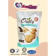 [HALAL] MC OATLY BISKUT BIJIRIN BIJAN HITAM // OATLY OAT BLACK SESAME COOKIES_120G