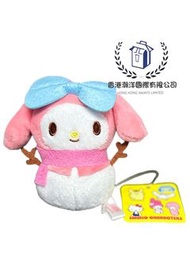 sanrio 可愛 melody 雪人款 掛飾