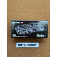 Mini GT X Kaido House Nissan Skyline GT-R (R33) Active Carbon R V2 KHMG163 (1:64)