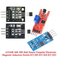 2-5Pcs KY-003 024 035 Analog Linear Hall Magnetic Sensor Module 44E 49E A3144E A3144 Hall Effect Ind