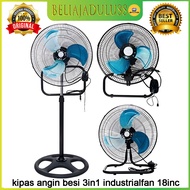 Beliajadulu88 INDUSTRIAL FAN (3 IN 1) ALUMINUM FAN 2 N 4 PCS