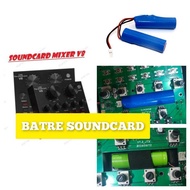 Soundcard battery Soundcard/ V8 Soundcard Spare Parts Battery V8 soundcard battery/ Soundcard socket