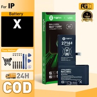 High Capacity Replacement Battery Compatible for ip X