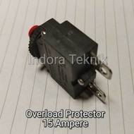 Overload Protector 15A - Over Load Genset Spare Part - 15 Ampere