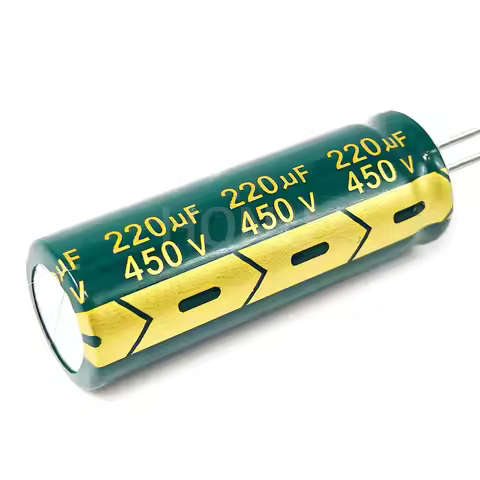 1PCS 450V220uf 18x50mm Aluminum Electrolytic Capacitor 220uf450v 450v 220uf 450V 220mf 450vdc 220MFD