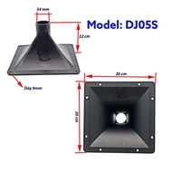PHỂU TRÉP KÈN LOA KÉO 01 cái họng tép nhựa 20x20 hong loa trep hong loa treble array hong loa trep 7