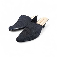 Jolie Ashley Amanda Sandal Knit Slip-OnWanita Slip-On Sandals Comfortable, Anti-SlipWanita