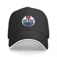 New Edmonton Oilers Logo NHL Baseball Cap Unisex Quality Polyester Hat Men Women Golf Running Sun Ca