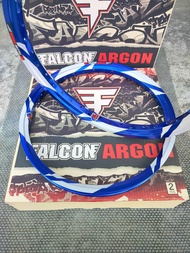 วงล้อ FALCON ARGON สีน้ำเงิน ทรงเอ ลายสายฟ้า 1.4หน้า/หลัง ขอบ17 ขอบล้อ ฟอลค่อน (ราคาต่อคู่)ของแทร่10