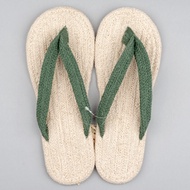 ญี่ปุ่น MUJI MUJI ผ้าฝ้ายอินเดียรองเท้าแตะในร่มรองเท้าใส่อยู่บ้านรองเท้าแตะคู่ชายและหญิงรองเท้าแตะนุ