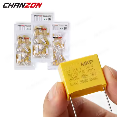 1UF 220NF 100NF X2 Safety Polypropylene Film Capacitor 0.001UF to 2.2UF Assorted Pack Power Supply H