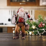 [Fenteer] Santa Claus Figurine Christmas Decoration for Bedroom Room