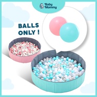 Ready Stock 🇲🇾 100 PCS Macaron Premium Ocean Balls Ocean Ball Kids Ocean Ball Pool Bola Kolam Kanak-