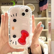 Cartoon Kitty Air Bag Phone Case For Vivo Y20 Y20S Y20A Y20i Y20T Y20G Y12A Y12S Y11S Y17 Y15 Y13 Y1