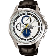 Casio Edifice EFV-520L-7A Men Watch Leather Band