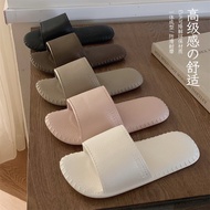 🔥Ready Stock Immediate Shipping EVA One-Piece Sandals Slippers Retro Leather Pattern Flip-Flops Men 