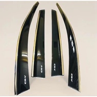 Stainless steel rain cover for Honda CRV 2018-2026, high quality product
