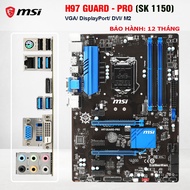 Main MSI H97 GUARD-PRO Socket 1150 |DDR3| Support i5 i7 Gen 4 Gen 5 |There is M2 | Main PC Gaming Of