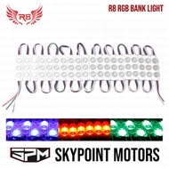 1PC. R8 MOTORCYCLE RGB BANK LIGHT 3 LED LIGHT (9830-865)