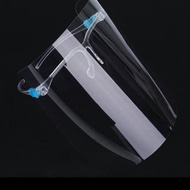 FACE SHIELD FACE MASK SAFETY  PROTECTIVE TRANSPARENT ANTI FOG MASK ULTRA CLEAR 【 READY STOCK 】防护面罩眼镜TOPENG MUKA