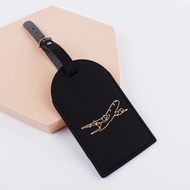 YS STORE88 Label Nama Tag Koper Bahan Pu Leather / Name Tag Koper / Label Gantungan Koper / Travel L