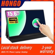 HONGO 15.6 inch Touch Portable Monitor 16:9 Resolution 100% RGB USB Type-C FHD Touch Monitor Cheap price IPS