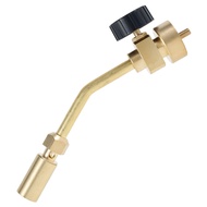 Propane Torch Head Brass Gas Torch Head Manual Start Welding Torch Head Versatile Brazing Torch for 