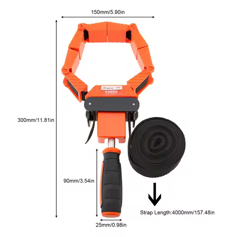 Adjustable Woodworking Strap Clamp Polygonal Angle Clamp Fixture For Wood Wardrobe Cabinet Drawer Ir