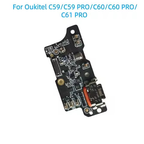 New For Oukitel C59 C60 PRO C59PRO C60Pro C61 Pro Phone USB Board Charging Port Plug Board With Mic