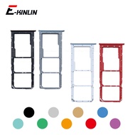 Sim Card Tray Socket Slot Reader Adapter For OPPO A91 A92 A94 4G Micro SD Connector Container Repair