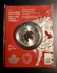 2026年加拿大1安士馬年生肖楓葉銀幣，值得收藏！