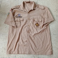 Preloved large size scout uniform brand / BUS 176