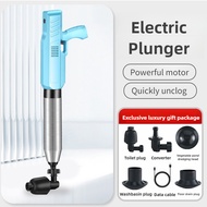 High Pressure Toilet Pneuma Plunger Anti-splash Sewer Drain Clog Blaster Household Electric Wireless