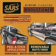 Body Sticker for Nissan Frontier Vinyl Car Side Lining Original Design Frontier1 Accessories Kereta 