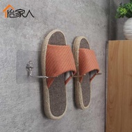 免打孔浴室拖鞋架衛生間簡易門后壁掛式小鞋架家用不銹鋼收納鞋架