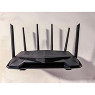 Suitable for Asus Asus AX5400 Router Wall Bracket Hanger Wall-Mounted Light Cat Storage Rack Storage
