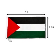 🇲🇾 READY STOCK BENDERA PALESTINE GAZA NATIONAL FLAG COUNTRY PELBAGAI SIZE DAN QUALITY