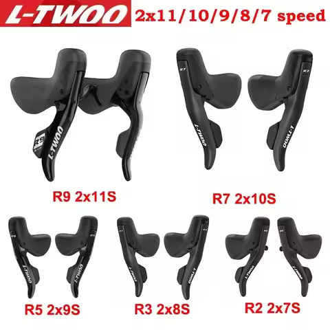 LTWOO R9 2x11/R7 2x10/R5 2x9/R3 2x8/R2 2x7 speed Road Bike Shifters Lever Brake Road Bicycle Compati