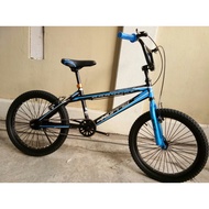 BASIKAL BMX SAIZ 20" 10G JEJARI  BERWARNA,TAYAR SAIZ 20 X 2.40, 20"ALLOY RIM, SESUAI BUDAK 7-13 TAHUN