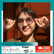 Photochromic Glasses Free Minus & Cyl Lenses / 1326 Unisex Glasses